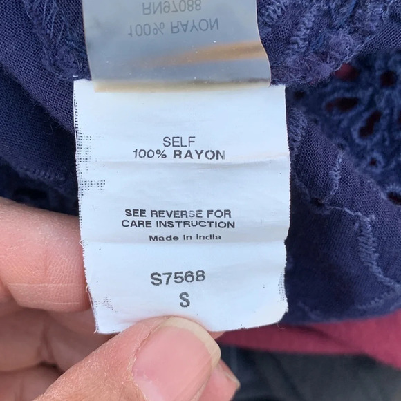 LUSH women's size small navy blue skirt - Picture 4 of 5